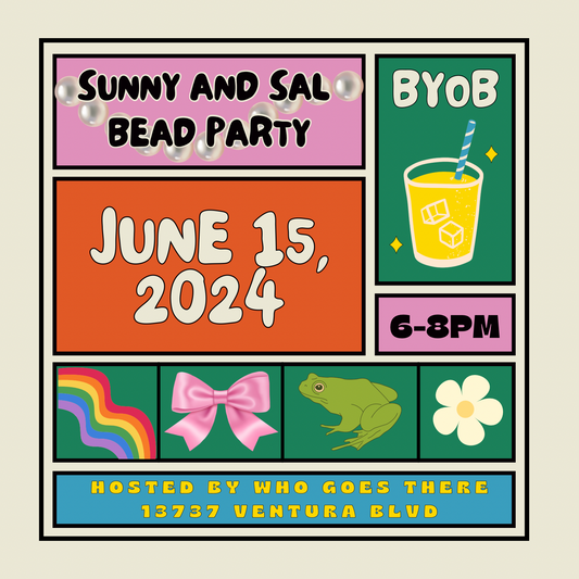 June 15 Bead Party