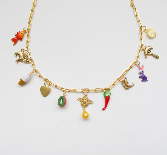 Gold Spring Day Necklace