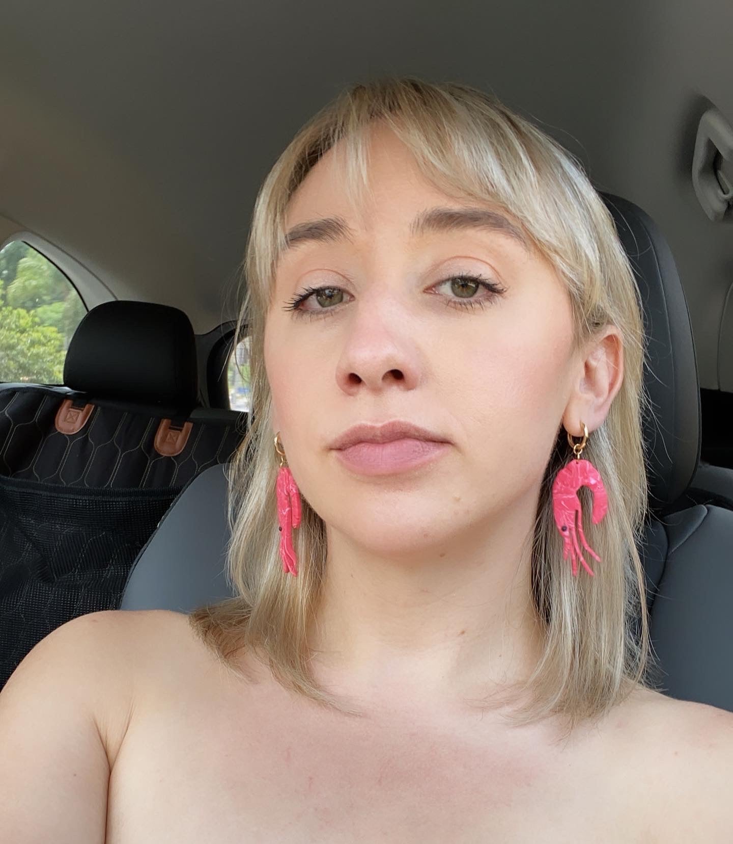 Shrimp Earrings