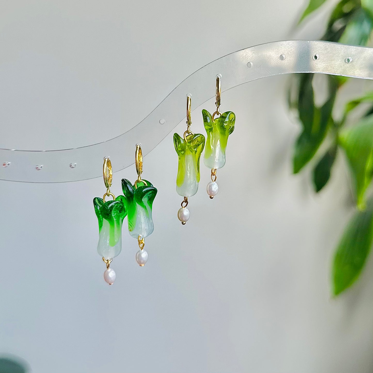 Bok Choy Huggie Hoops