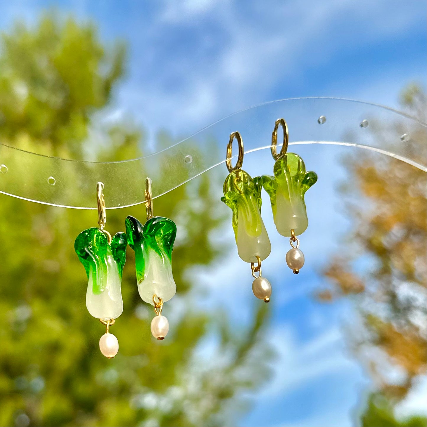 Bok Choy Huggie Hoops