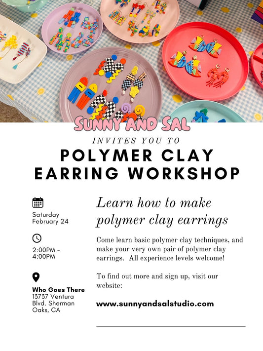 FEBRUARY Polymer Clay Workshop