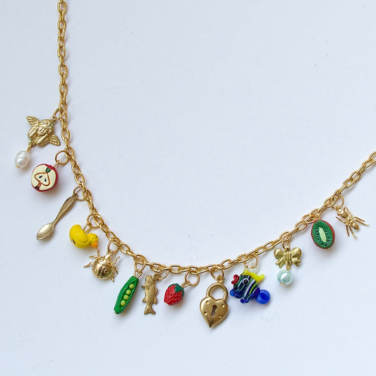 Gold Picnic Necklace