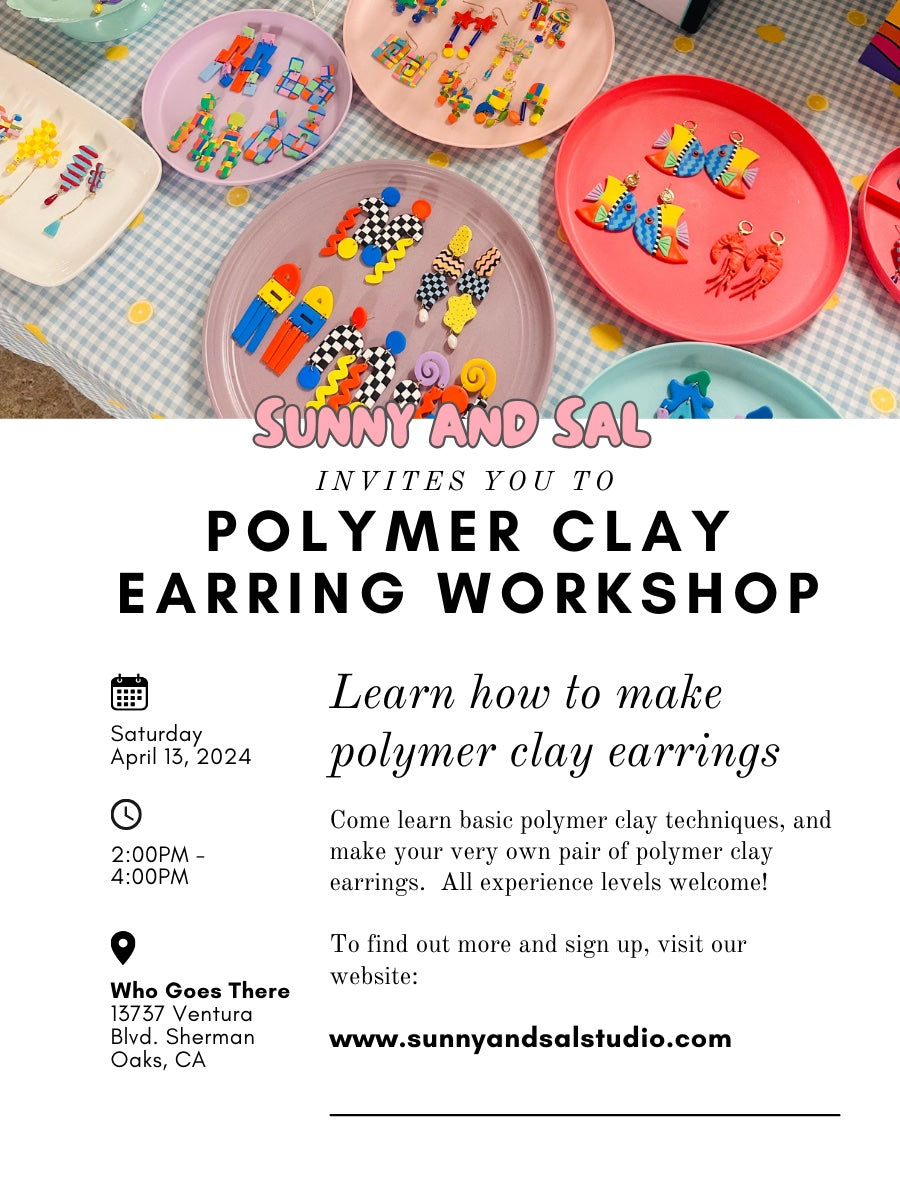 APRIL Polymer Clay Workshop