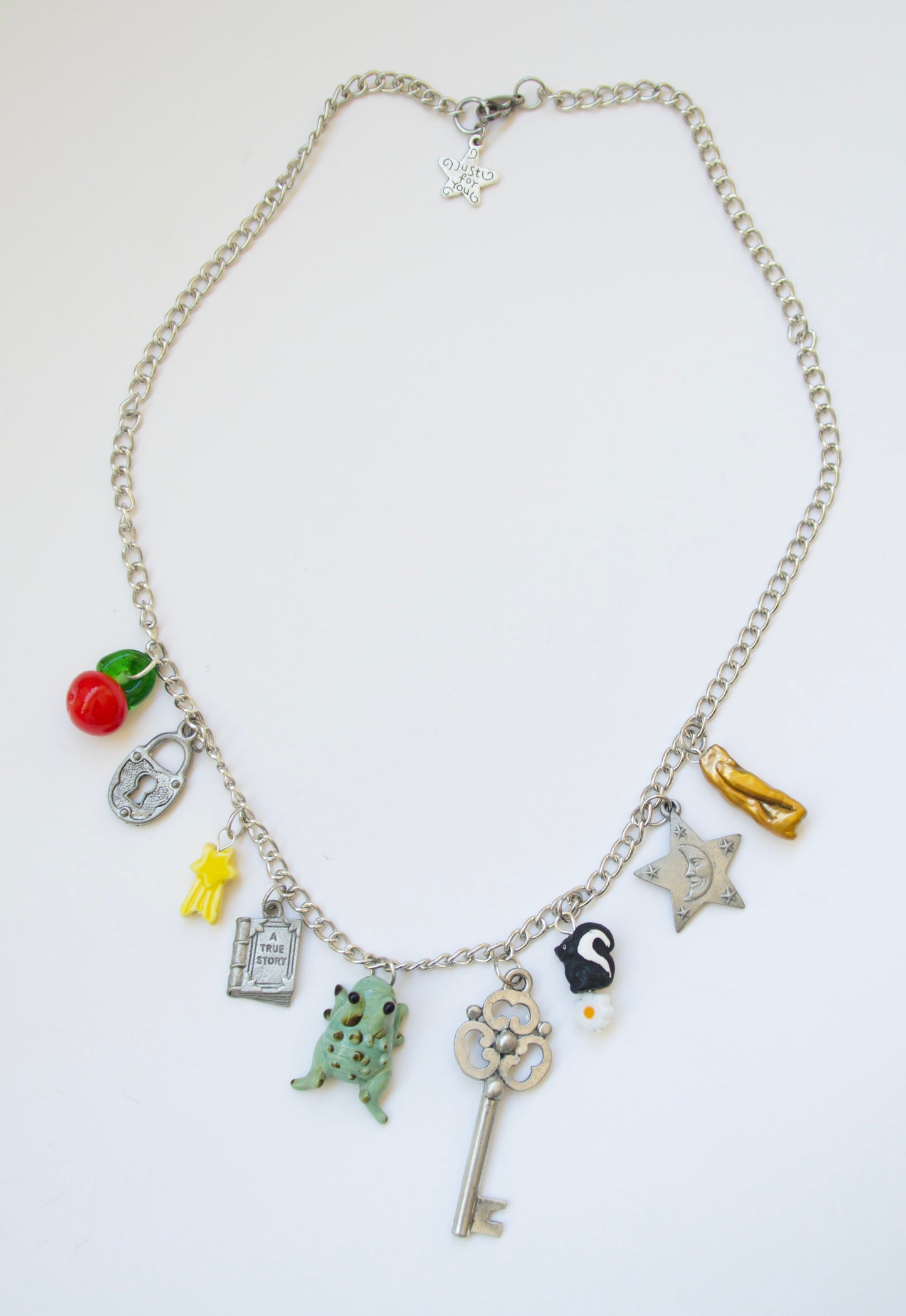 Silver Fairytale Charm Necklace