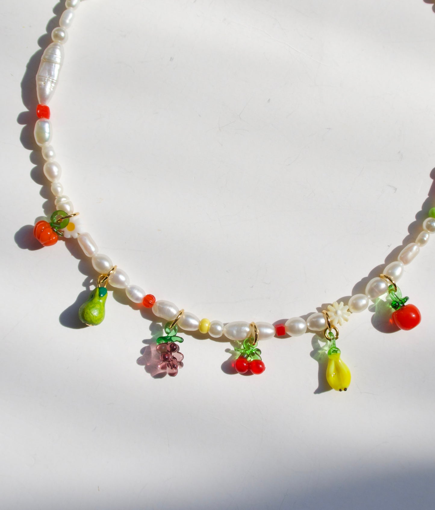 Tiny Fruit Necklace