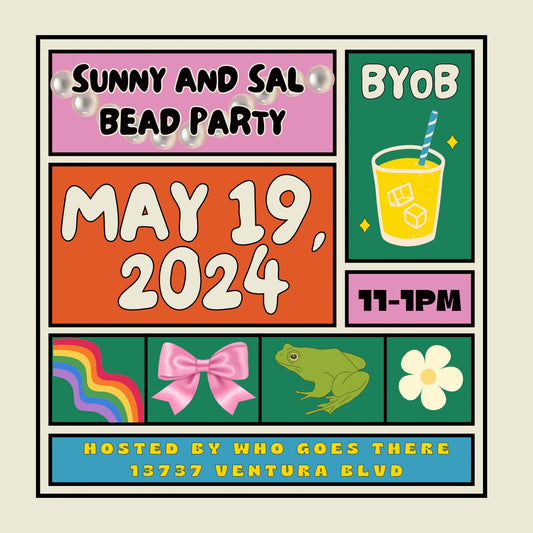 May 19 Bead Party