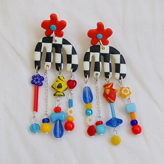 Primary Comb Earrings