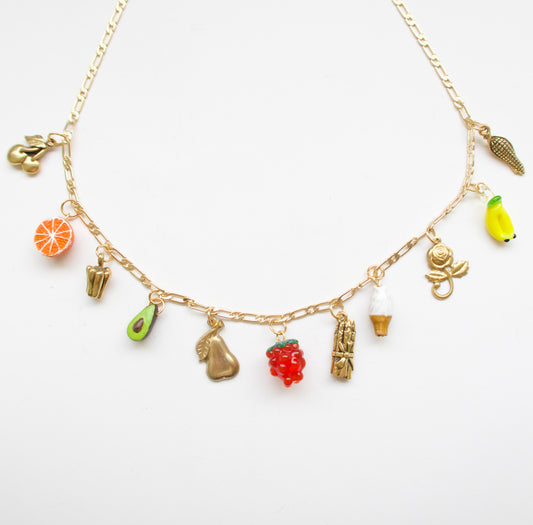 Gold Produce Necklace