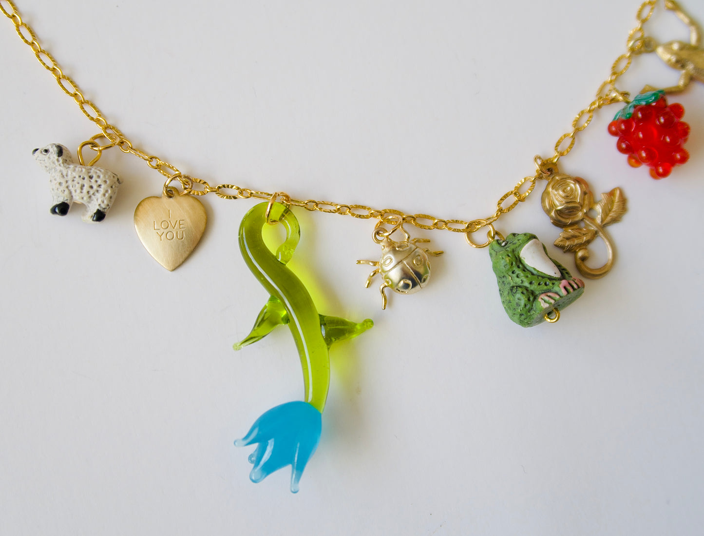 Frog Garden Necklace